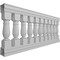Ekena Millwork Fiberthane Oxford Balustrade Railing Kit, Style N (7 5/8" On-Center Spacing to Pass 4" Sphere Code) BALK38X084OXN - alternate 2